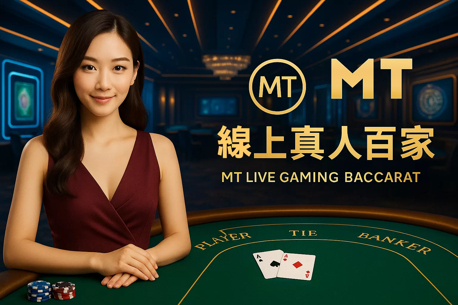 MT 線上真人百家樂（MT Live Gaming Baccarat）