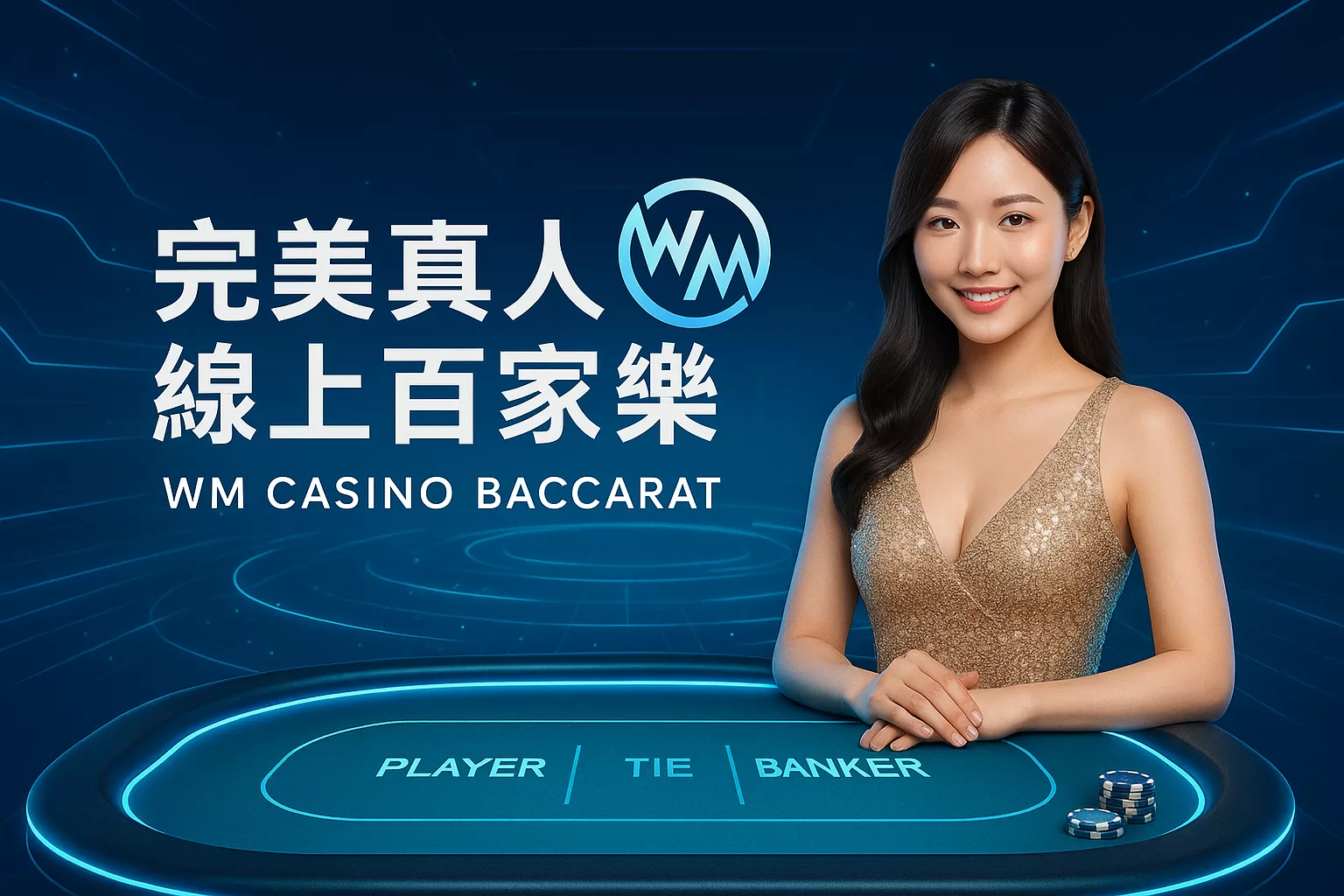 百樂網-WM 完美線上真人百家樂 (WM Casino Baccarat)
